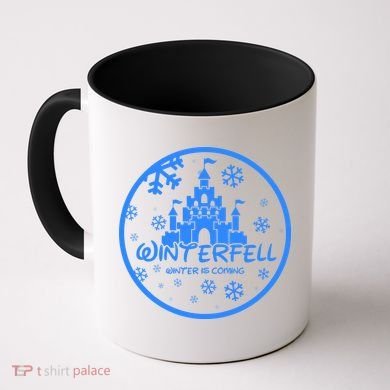 Winterfell Parody Logo Winter Is Coming Coffee Mug
