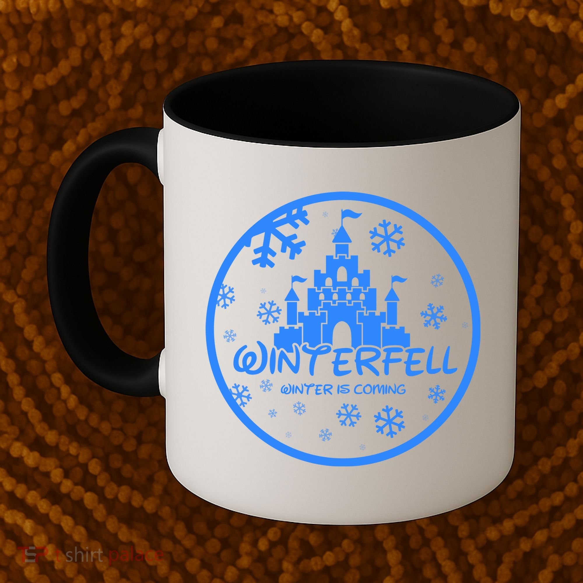 Winterfell Parody Logo Winter Is Coming Coffee Mug