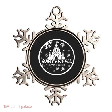 Winterfell Parody Logo Winter Is Coming Ornament