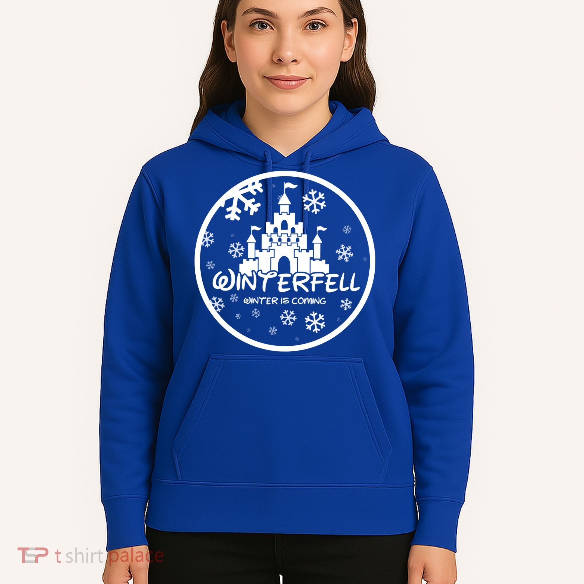 Winterfell Parody Logo Winter Is Coming Hoodie