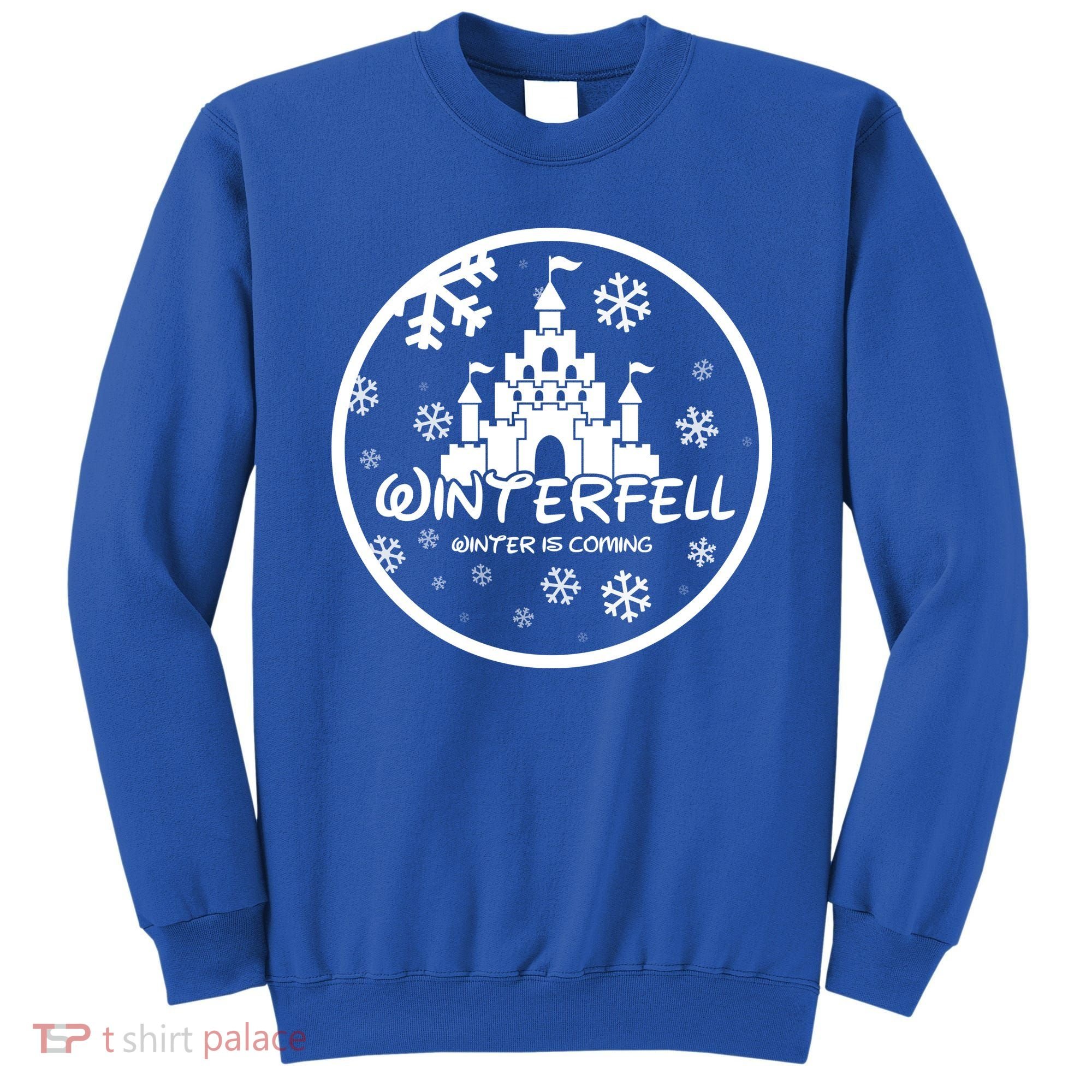 Winterfell Parody Logo Winter Is Coming Sweatshirt