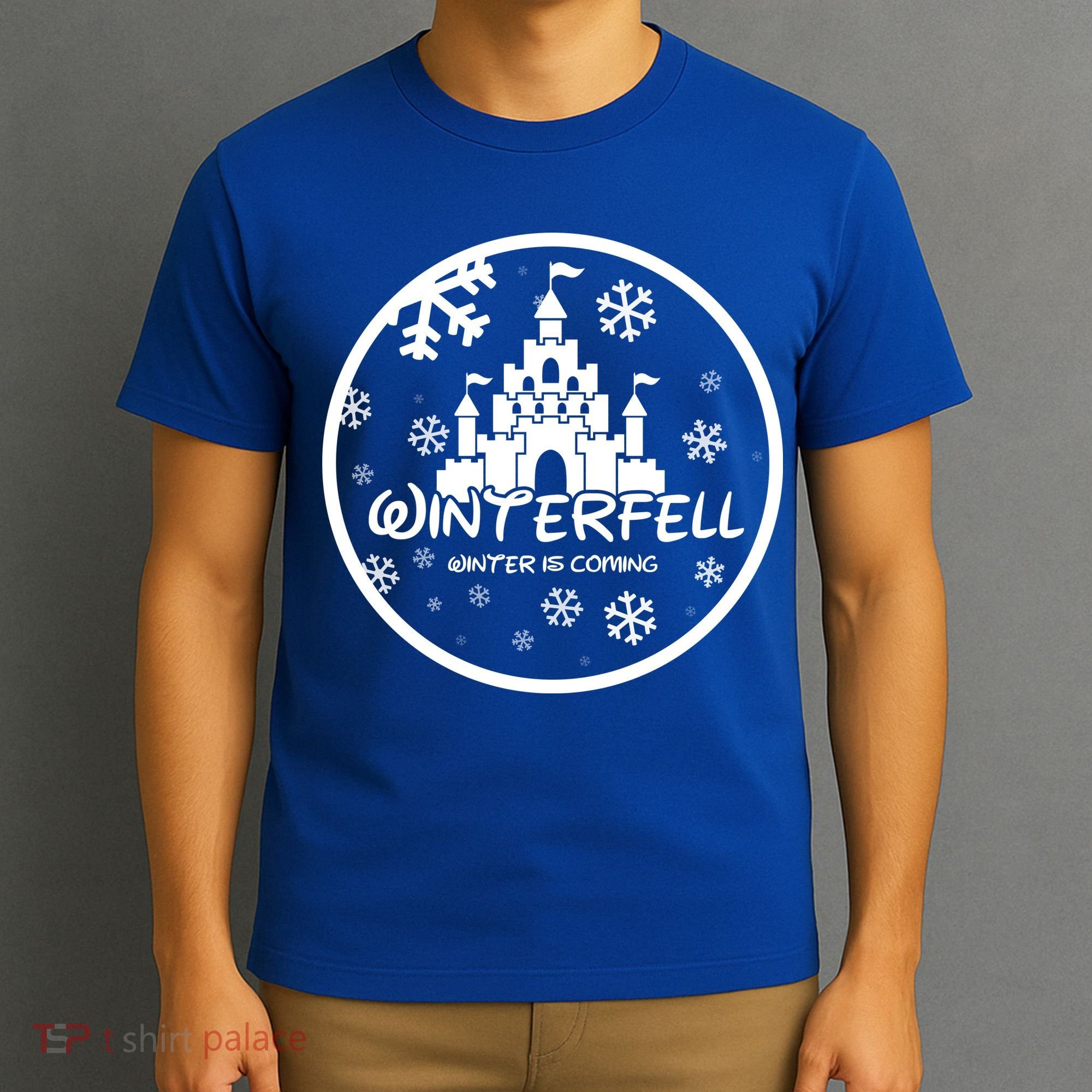 Winterfell Parody Logo Winter Is Coming T-Shirt