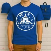 Winterfell Parody Logo Winter Is Coming T-Shirt thumb 6