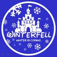 Winterfell Parody Logo Winter Is Coming Mousepad thumb 1