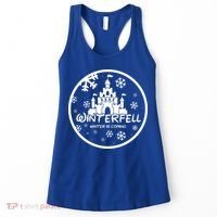 Winterfell Parody Logo Winter Is Coming Women's Tank Top thumb 0
