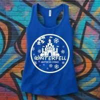 Winterfell Parody Logo Winter Is Coming Women's Tank Top thumb 3
