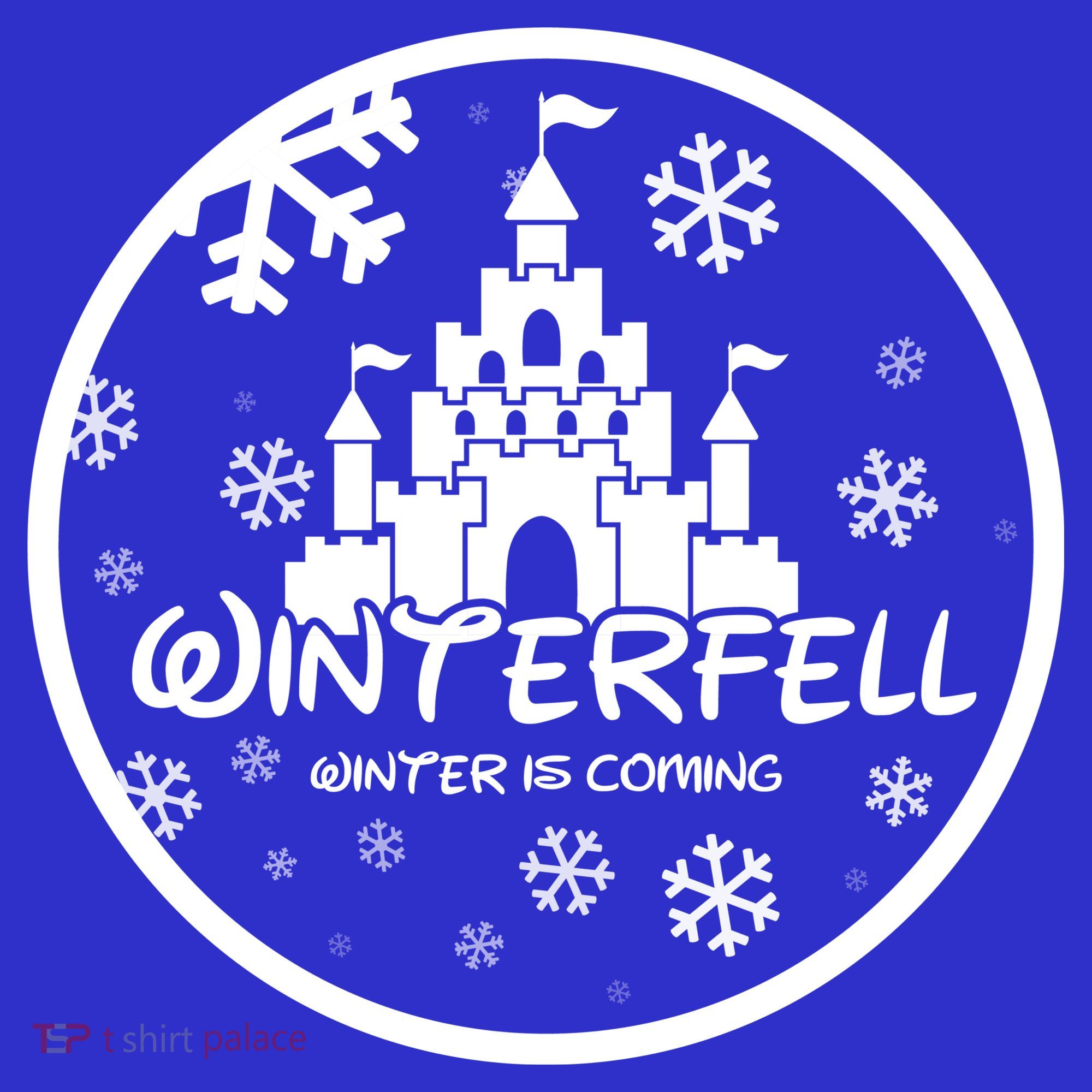 Winterfell Parody Logo Winter Is Coming Women's Tank Top