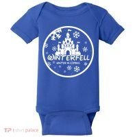 Winterfell Parody Logo Winter Is Coming Baby Bodysuit thumb 0