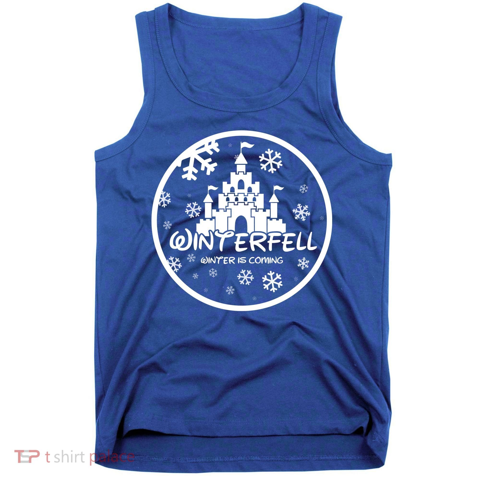 Winterfell Parody Logo Winter Is Coming Tank Top
