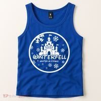 Winterfell Parody Logo Winter Is Coming Tank Top thumb 2