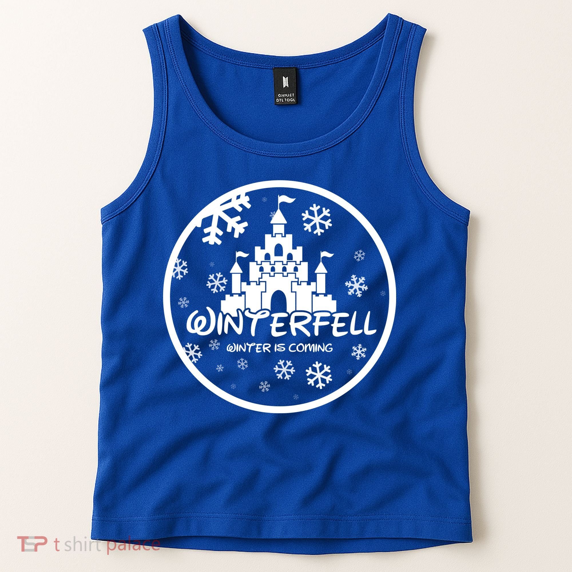 Winterfell Parody Logo Winter Is Coming Tank Top