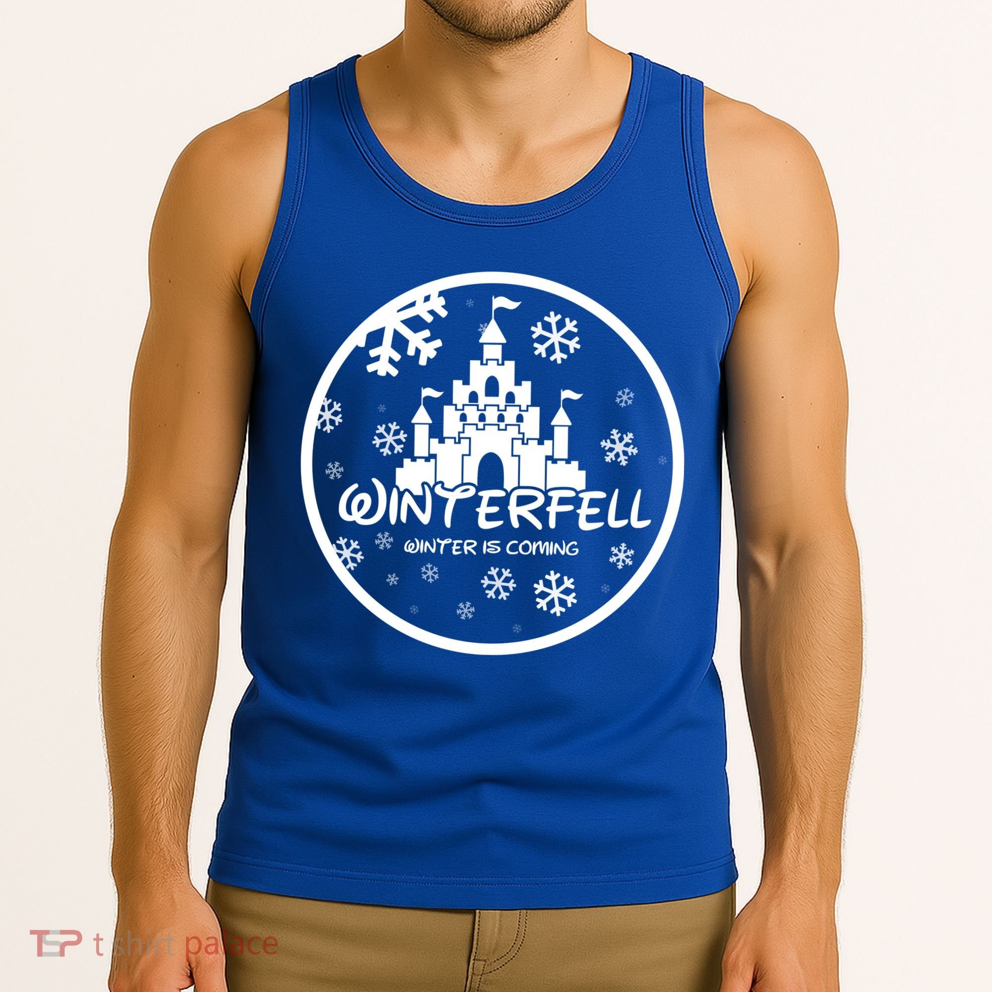 Winterfell Parody Logo Winter Is Coming Tank Top
