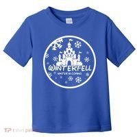 Winterfell Parody Logo Winter Is Coming Toddler T-Shirt thumb 0