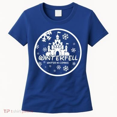 Winterfell Parody Logo Winter Is Coming Women's T-Shirt