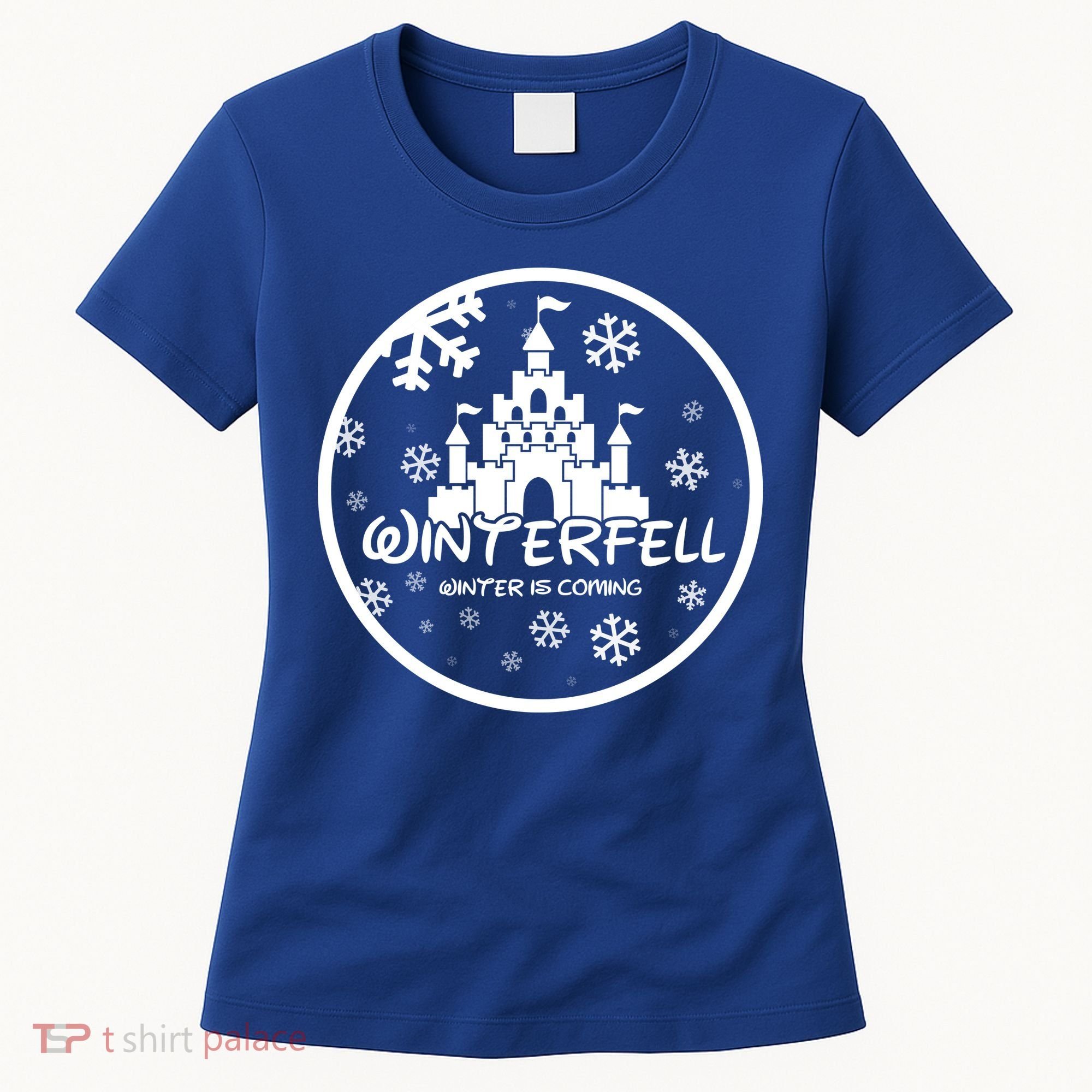 Winterfell Parody Logo Winter Is Coming Women's T-Shirt