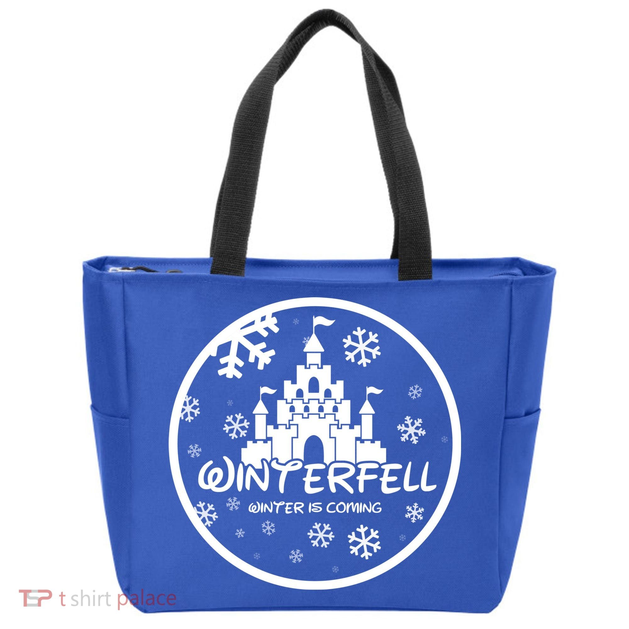 Winterfell Parody Logo Winter Is Coming Tote Bag