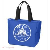 Winterfell Parody Logo Winter Is Coming Tote Bag thumb 3