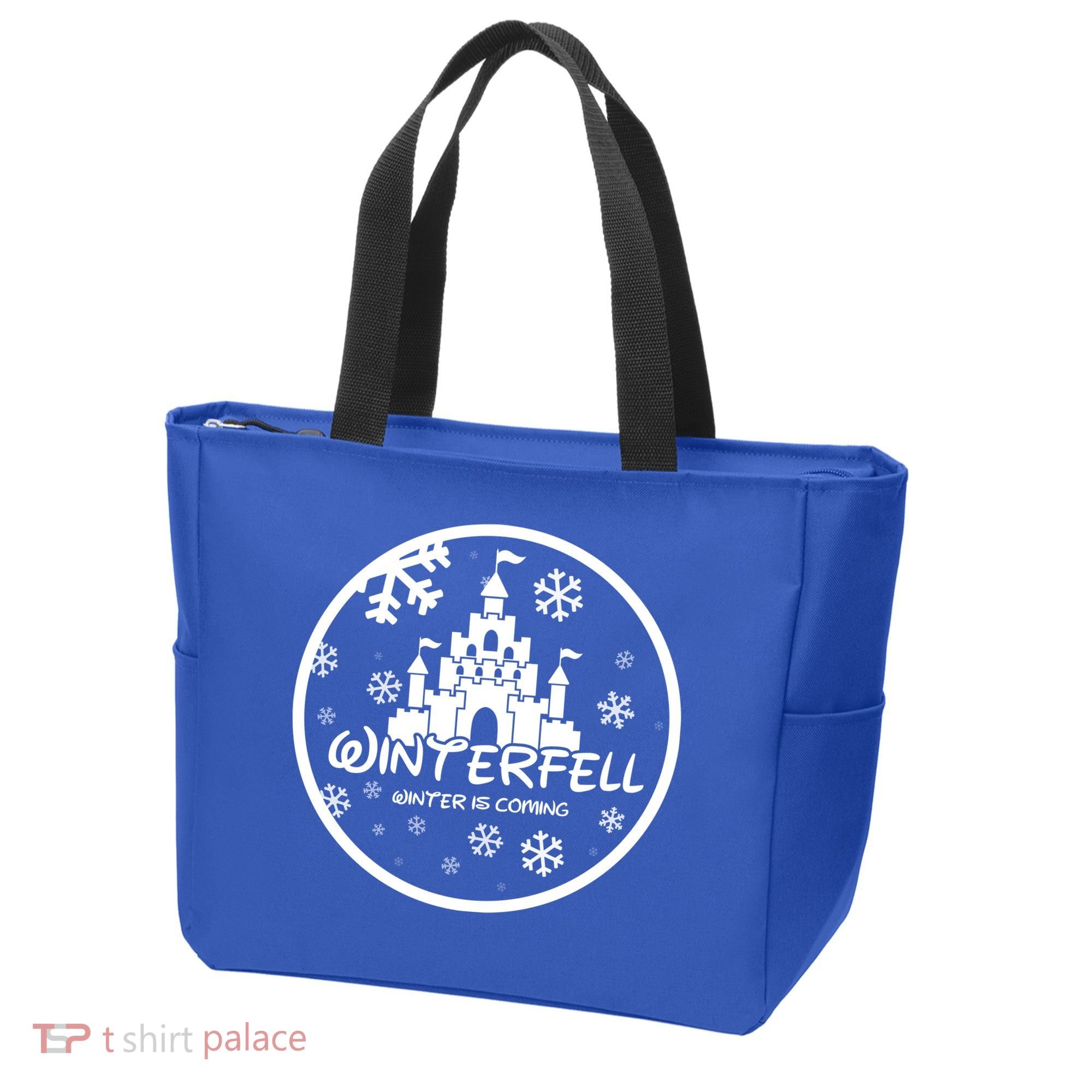 Winterfell Parody Logo Winter Is Coming Tote Bag