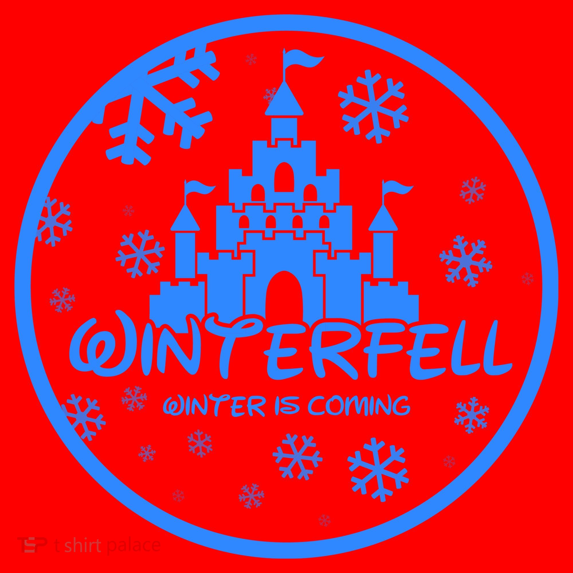 Winterfell Parody Logo Winter Is Coming Santa Hat