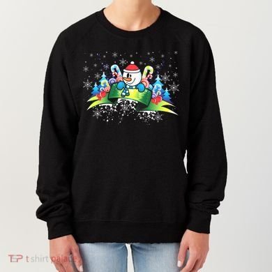 Winter's Snowman Holiday Women's Sweatshirt