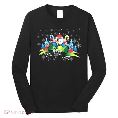 Winter's Snowman Holiday Long Sleeve Shirt