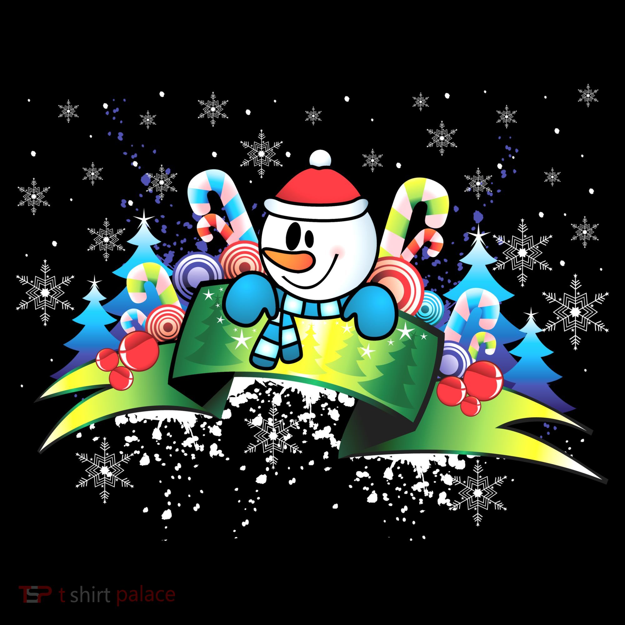 Winter's Snowman Holiday Mousepad