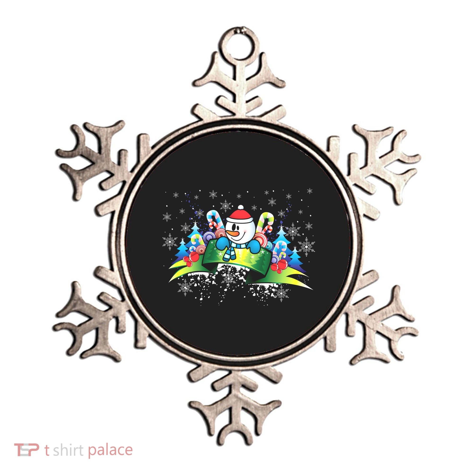 Winter's Snowman Holiday Ornament
