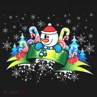 Winter's Snowman Holiday Toddler Hoodie thumb 2
