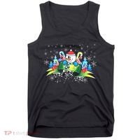 Winter's Snowman Holiday Tank Top thumb 0