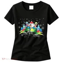 Winter's Snowman Holiday Women's T-Shirt thumb 0