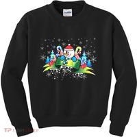 Winter's Snowman Holiday Kids Sweatshirt thumb 0