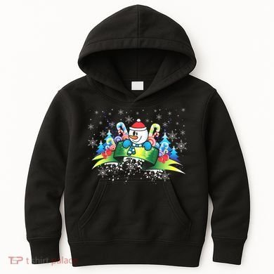 Winter's Snowman Holiday Kids Hoodie