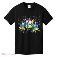 Winter's Snowman Holiday Kids T-Shirt thumb 0