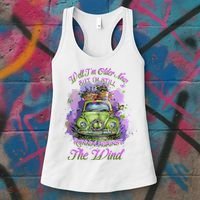 Well Im Older Now But Im Still Running Against The Wind Gift Women's Tank Top thumb 3