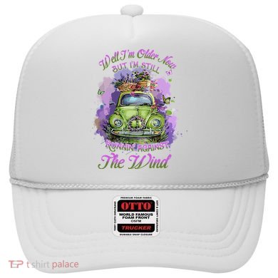 Well Im Older Now But Im Still Running Against The Wind Gift Hat