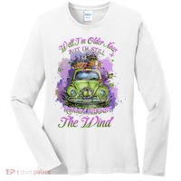 Well Im Older Now But Im Still Running Against The Wind Gift Women's Long Sleeve Shirt thumb 0