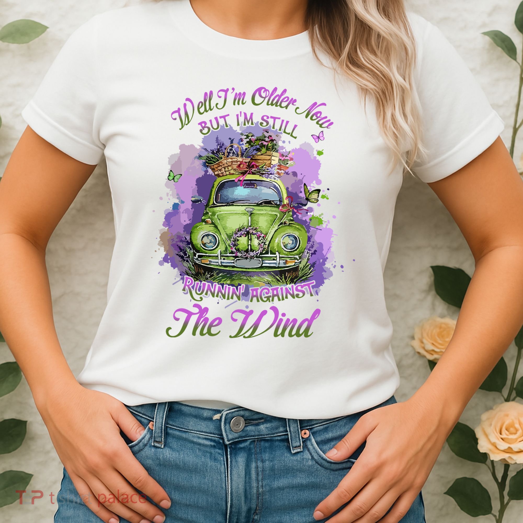 Well Im Older Now But Im Still Running Against The Wind Gift Women's T-Shirt