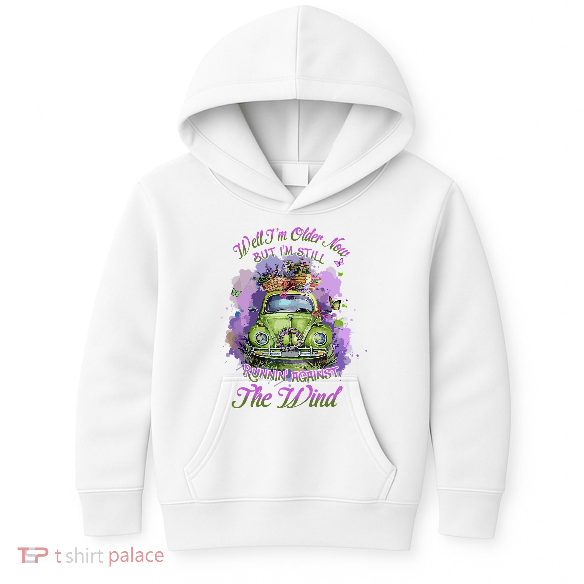 Well Im Older Now But Im Still Running Against The Wind Gift Kids Hoodie