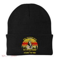 Well I’M Older Now But I’M Still Running Against The Wind Beanie thumb 0