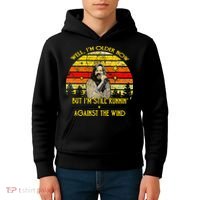 Well I’M Older Now But I’M Still Running Against The Wind Kids Hoodie thumb 4