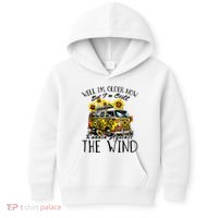 Well Im Older Now But Im Still Running Against The Wind Kids Hoodie thumb 0