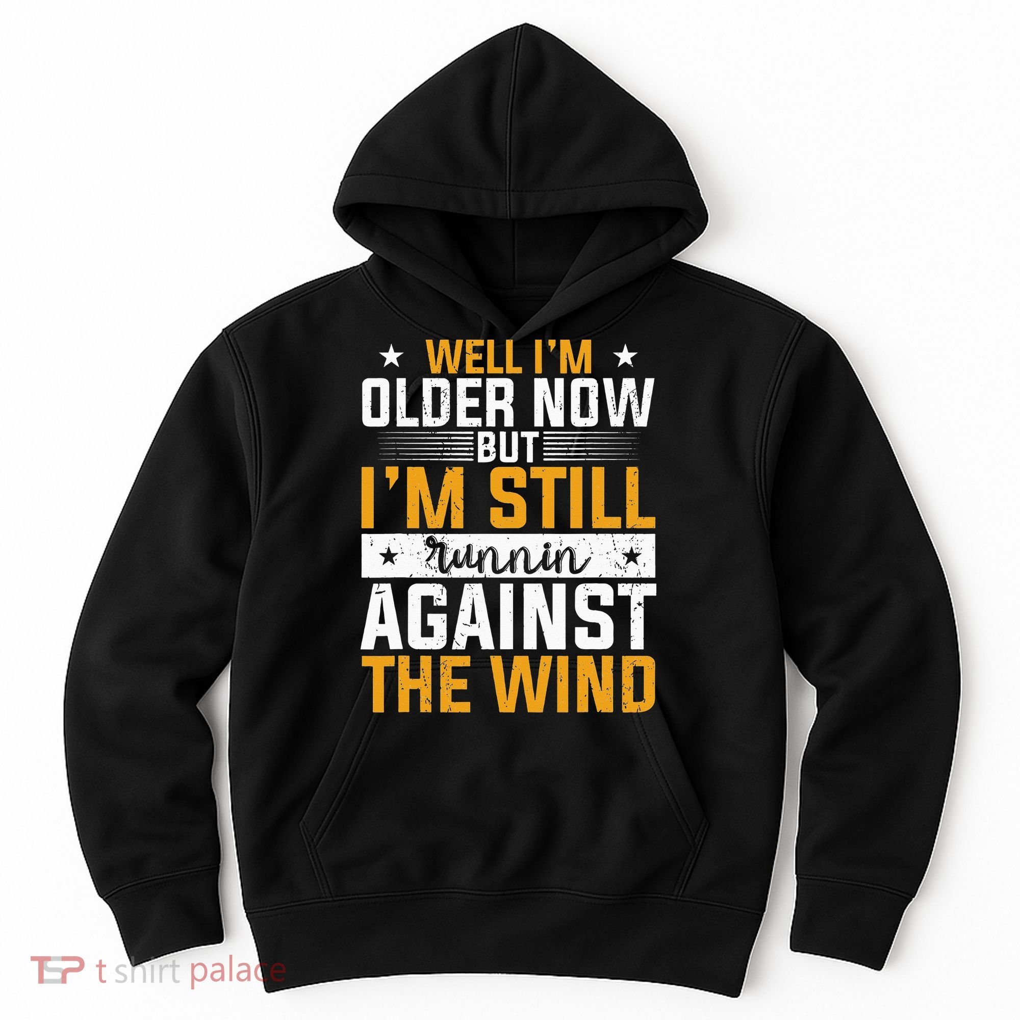Well I’m Older Now But I’m Still Running Against The Wind Hoodie
