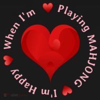 When I'm Playing Mahjong I'm Happy Cute Giftfun Playing Mah Jongg Bucket Hat thumb 4