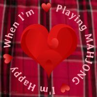 When I'm Playing Mahjong I'm Happy Cute Giftfun Playing Mah Jongg Women's Flannel Plaid Pajama Pants thumb 2