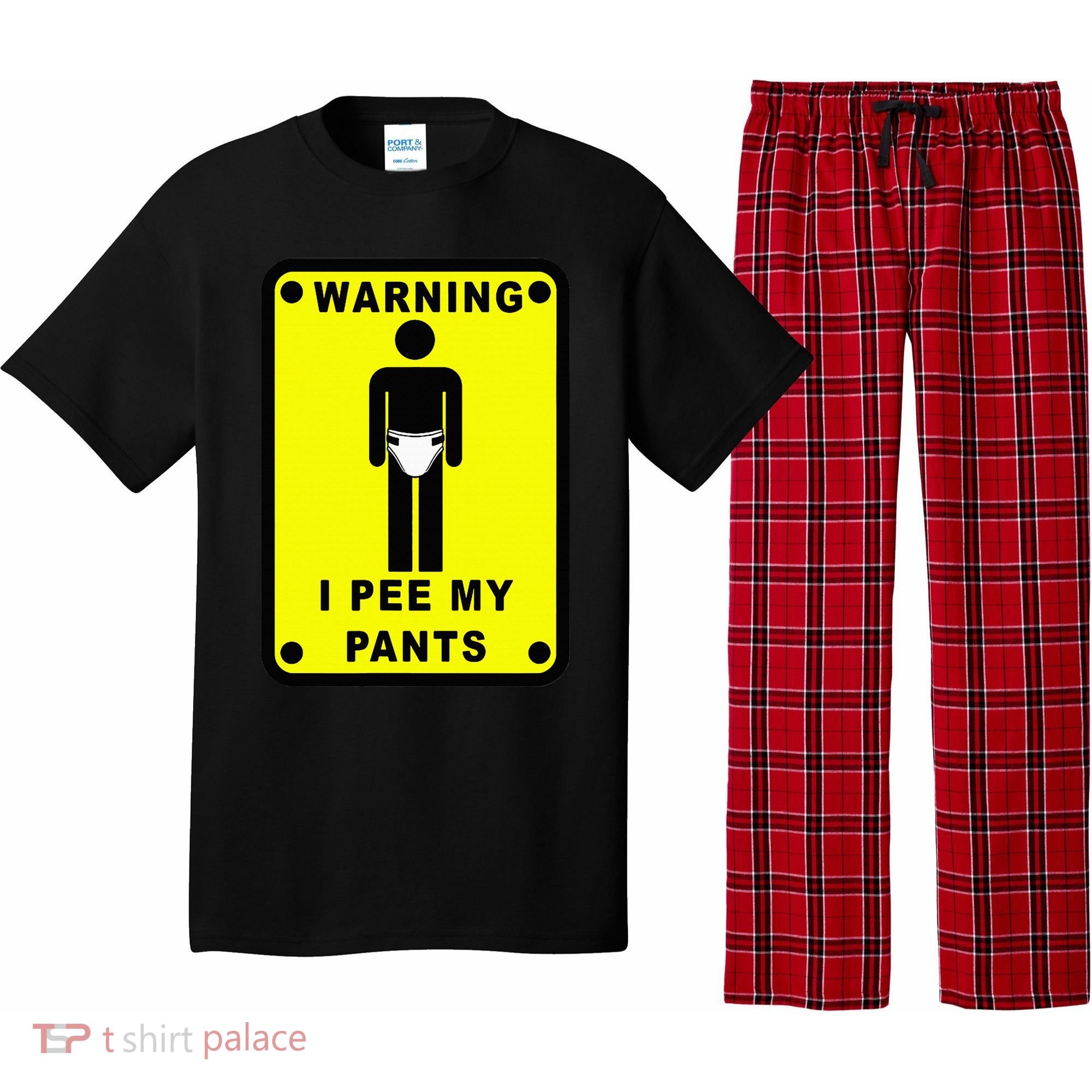Warning I Pee My Pants Pajama Set