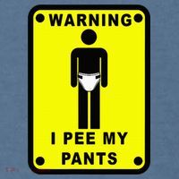 Warning I Pee My Pants Garment-Dyed Sweatshirt thumb 2