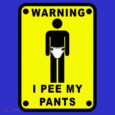 Warning I Pee My Pants Women's Long Sleeve Flannel Pajama Set 