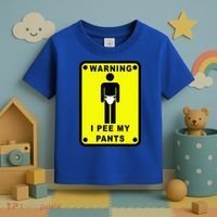Warning I Pee My Pants Toddler T-Shirt thumb 3