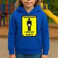 Warning I Pee My Pants Kids Hoodie thumb 3