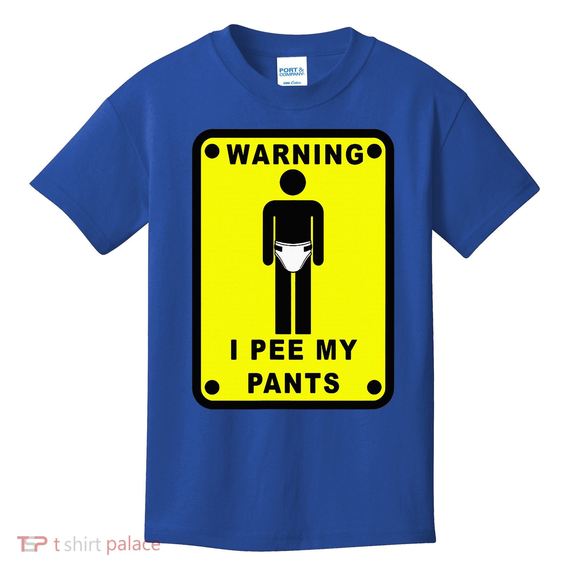 Warning I Pee My Pants Kids T-Shirt